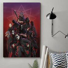 Load image into Gallery viewer, Metal Rock And Roll Akatsuki Custom Canvas With Frame
