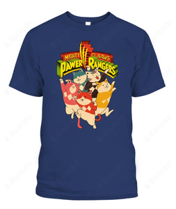 Mighty Claws Pawer Rangers Graphic Apparel