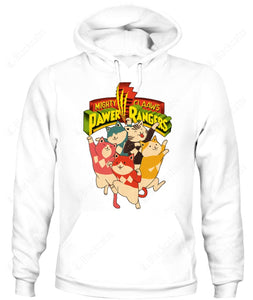 Mighty Claws Pawer Rangers Graphic Apparel