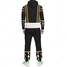 Load image into Gallery viewer, Mighty Morphin Ninjetti Black Frog Ranger Custom Hooded Jumpsuit
