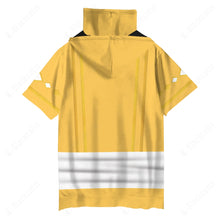 Load image into Gallery viewer, Mighty Morphin Ninjetti Yellow Bear Ranger Custom Hooded Tshirt
