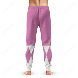 Mighty Morphin Pink Power Rangers Custom Sweatpants