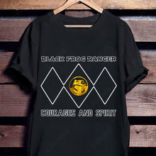 Load image into Gallery viewer, Mighty Morphin Power Ranger Ninja Rangers Black Frog Custom Graphic Apparel
