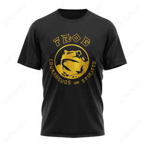 Mighty Morphin Power Ranger Ninja Rangers Black Frog Custom Graphic Apparel