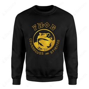 Mighty Morphin Power Ranger Ninja Rangers Black Frog Custom Graphic Apparel