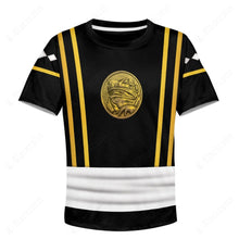 Load image into Gallery viewer, Mighty Morphin Power Ranger Ninja Rangers Black Frog Custom Kid Apparel
