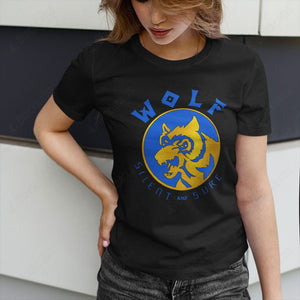 Mighty Morphin Power Ranger Ninja Rangers Blue Wolf Custom Graphic Apparel