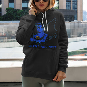 Mighty Morphin Power Ranger Ninja Rangers Blue Wolf Custom Graphic Apparel