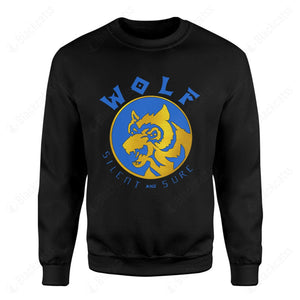 Mighty Morphin Power Ranger Ninja Rangers Blue Wolf Custom Graphic Apparel