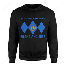 Load image into Gallery viewer, Mighty Morphin Power Ranger Ninja Rangers Blue Wolf Custom Graphic Apparel
