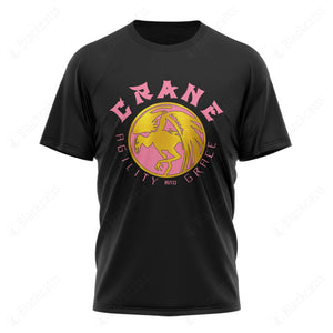 Mighty Morphin Power Ranger Ninja Rangers Pink Crane Custom Graphic Apparel