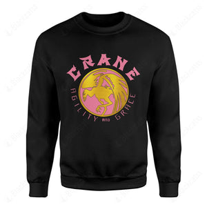 Mighty Morphin Power Ranger Ninja Rangers Pink Crane Custom Graphic Apparel