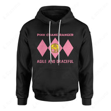 Load image into Gallery viewer, Mighty Morphin Power Ranger Ninja Rangers Pink Crane Custom Graphic Apparel
