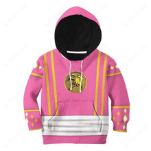 Load image into Gallery viewer, Mighty Morphin Power Ranger Ninja Rangers Pink Crane Custom Kid Apparel
