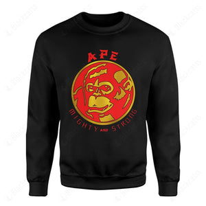 Mighty Morphin Power Ranger Ninja Rangers Red Ape Custom Graphic Apparel