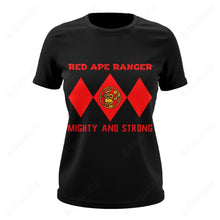 Load image into Gallery viewer, Mighty Morphin Power Ranger Ninja Rangers Red Ape Custom Graphic Apparel
