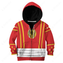 Load image into Gallery viewer, Mighty Morphin Power Ranger Ninja Rangers Red Ape Custom Kid Apparel
