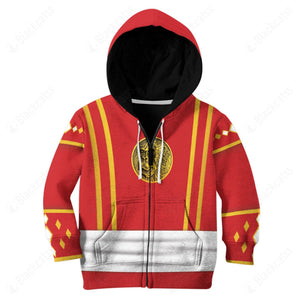 Mighty Morphin Power Ranger Ninja Rangers Red Ape Custom Kid Apparel