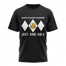 Load image into Gallery viewer, Mighty Morphin Power Ranger Ninja Rangers White Falcon Custom Graphic Apparel
