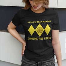 Load image into Gallery viewer, Mighty Morphin Power Ranger Ninja Rangers Yellow Bear Custom Graphic Apparel
