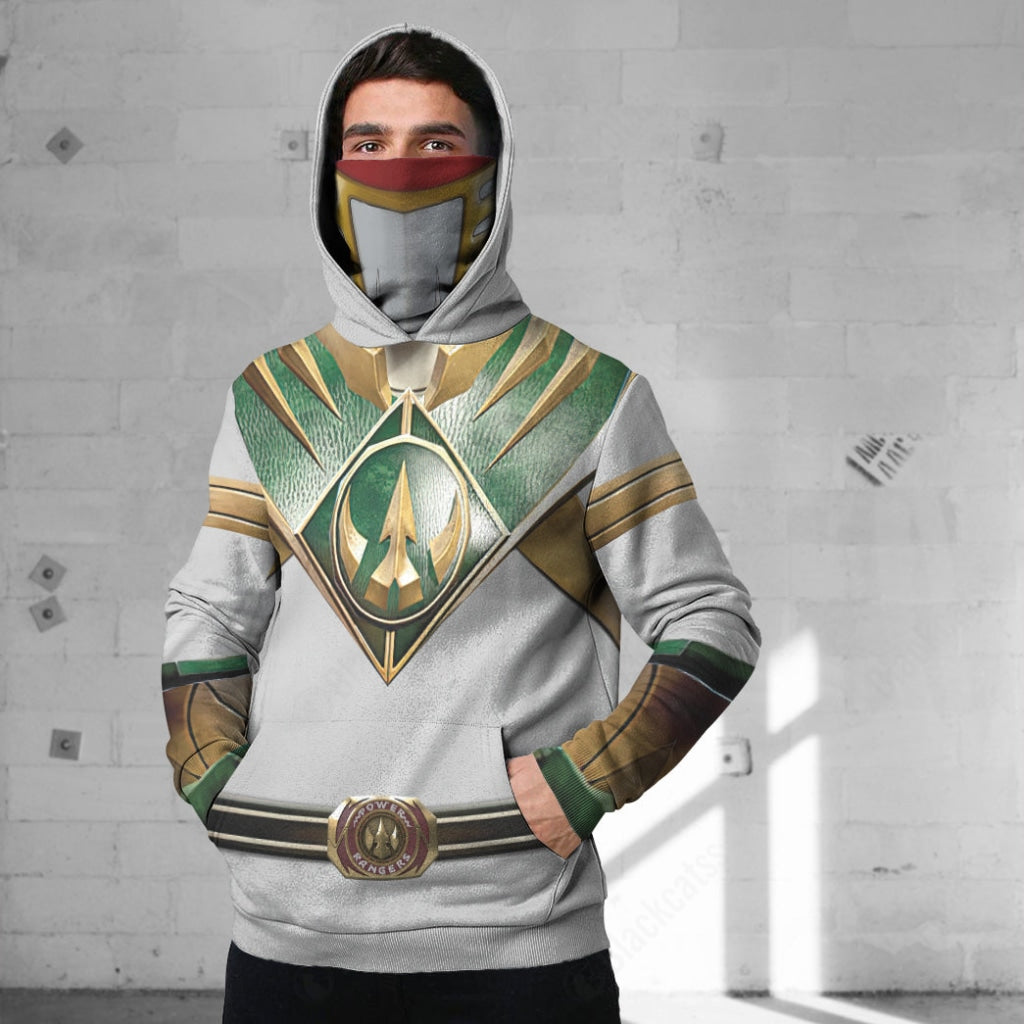 Mighty Morphin Power Ranger Villian Lord Drakkon Cosplay Custom Snood Hoodie