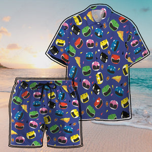 Mighty Morphin Power Rangers Beach Shorts