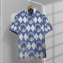 Load image into Gallery viewer, Mighty Morphin Power Rangers Blue Ranger Button Shirt
