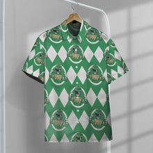 Load image into Gallery viewer, Mighty Morphin Power Rangers Green Ranger Button Shirt
