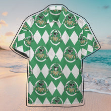 Load image into Gallery viewer, Mighty Morphin Power Rangers Green Ranger Button Shirt
