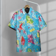 Load image into Gallery viewer, Mighty Morphin Power Rangers Hawaii Button Shirt
