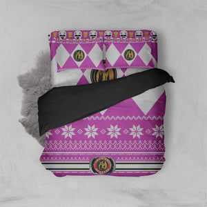 Mighty Morphin Power Rangers Pink Ranger Custom Bedding Set