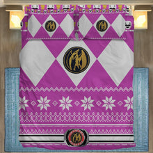 Load image into Gallery viewer, Mighty Morphin Power Rangers Pink Ranger Custom Bedding Set
