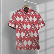 Load image into Gallery viewer, Mighty Morphin Power Rangers Red Ranger Button Shirt
