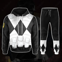 Load image into Gallery viewer, Mighty Morphin Power Rangers Sentry Black Mastodon Custom Hoodie
