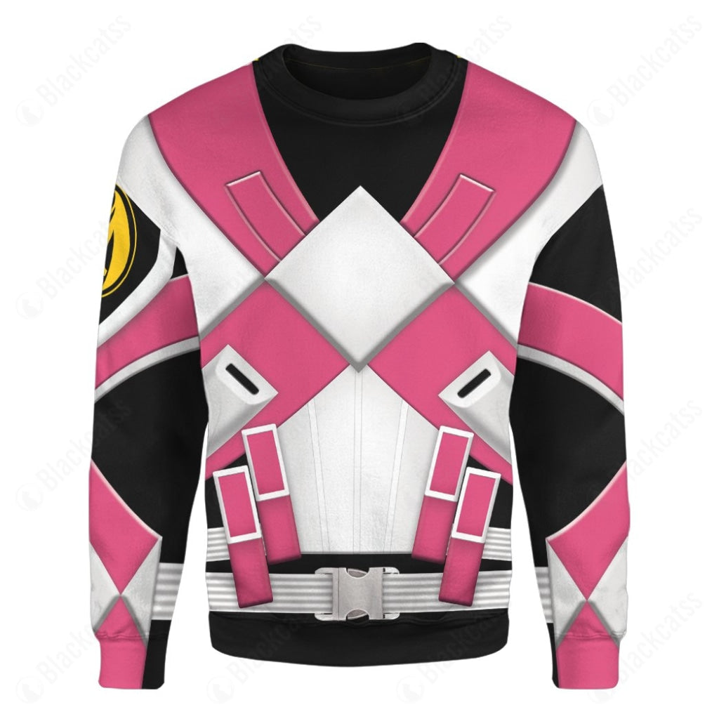 Personalized Mastadons Black Power Rangers Baseball Jersey - Anime Ape