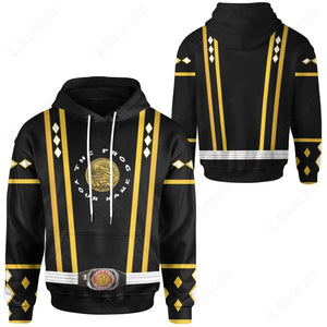 MMPR Ninjetti Upgrade Version Black Frog Custom Hoodie