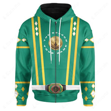 Load image into Gallery viewer, MMPR Ninjetti Upgrade Version The Tommy Green Dragon Custom Hoodie
