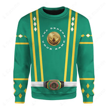 Load image into Gallery viewer, MMPR Ninjetti Upgrade Version The Tommy Green Dragon Custom Sweatshirt
