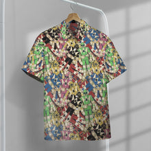 Load image into Gallery viewer, MMPR Pattern Custom Button Shirt
