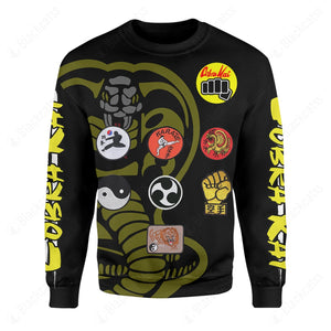 Movie Cobra Kai Cosplay Custom Sweatshirt