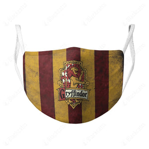 Movie HP Gryffindor House Custom Face Mask