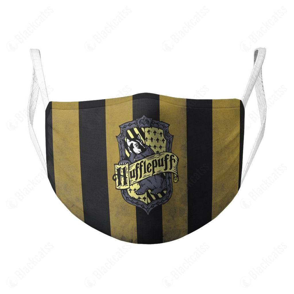 Movie HP Hufflepuff House Custom Face Mask