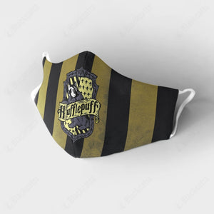 Movie HP Hufflepuff House Custom Face Mask