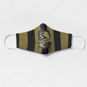 Movie HP Hufflepuff House Custom Face Mask