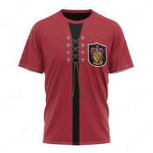 Load image into Gallery viewer, Movie HP Quidditch Robes Red Cosplay Custom T-Shirt
