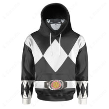 Load image into Gallery viewer, Movie Mighty Morphin Black Power Rangers Custom Snood Hoodie
