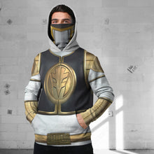 Load image into Gallery viewer, Movie Mighty Morphin White Power Rangers Cosplay Custom Snood Hoodie
