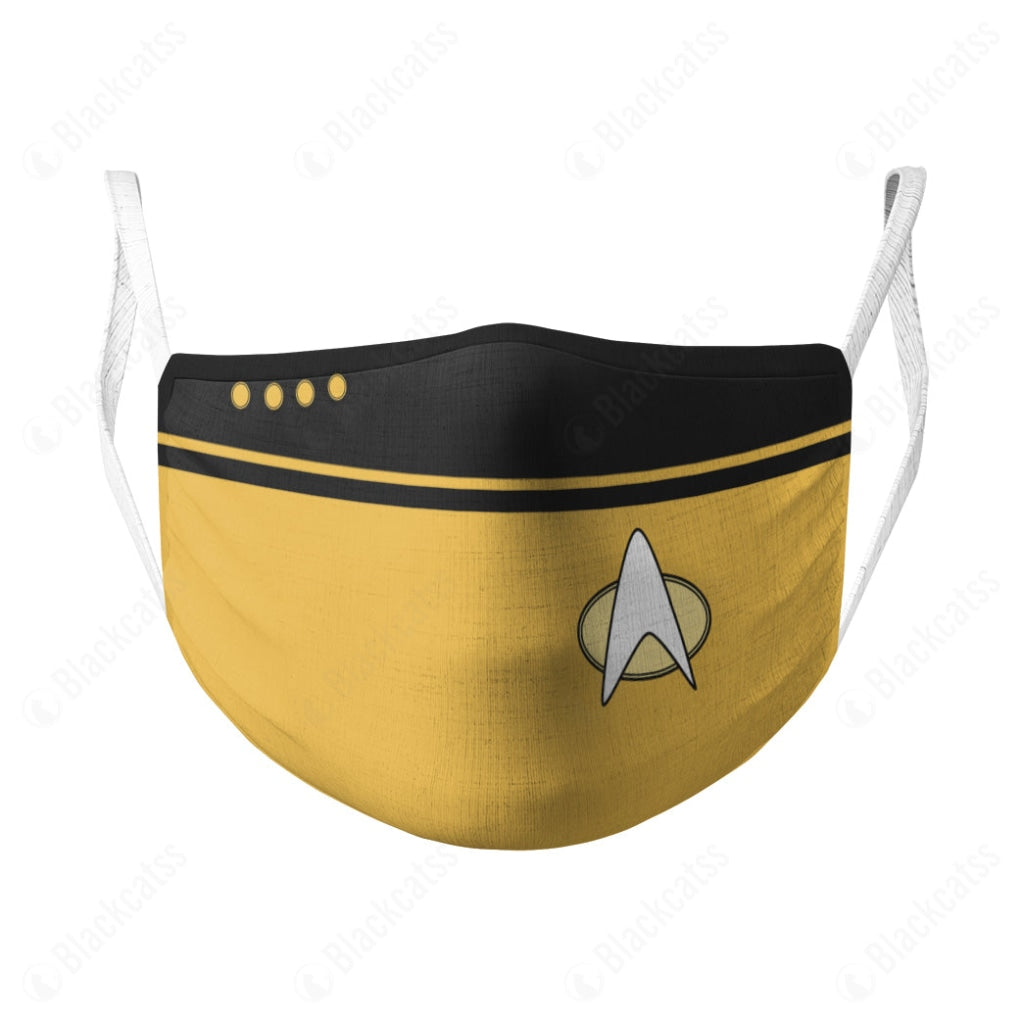 Movie Star Trek Face Mask