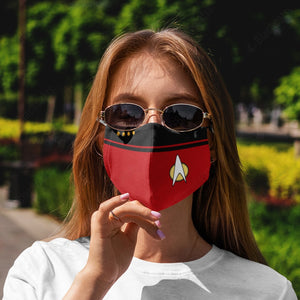 Movie Star Trek Face Mask