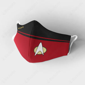 Movie Star Trek Face Mask